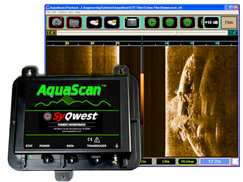 SyQwest AquaScan Precision Side Scan Sonar